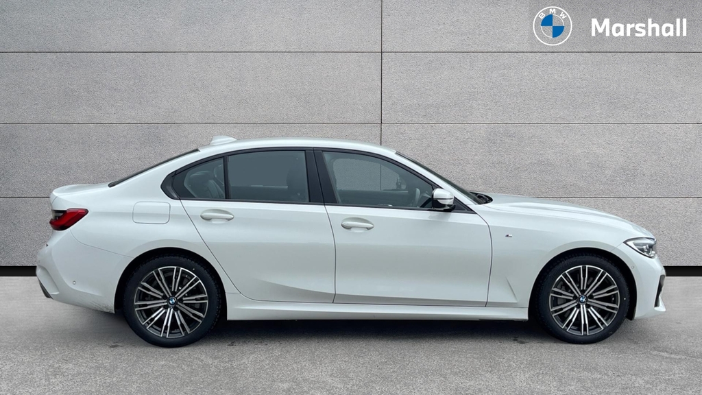 BMW 3 Series 3 Series 330E M Sport White #3