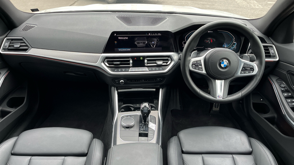 BMW 3 Series 3 Series 330E M Sport White #4