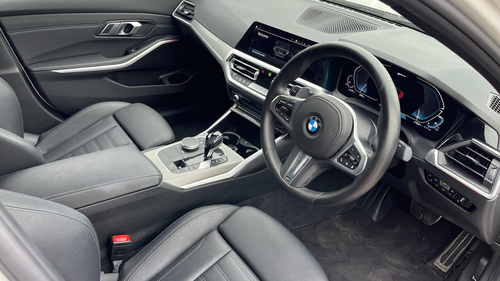 BMW 3 Series 3 Series 330E M Sport White #6