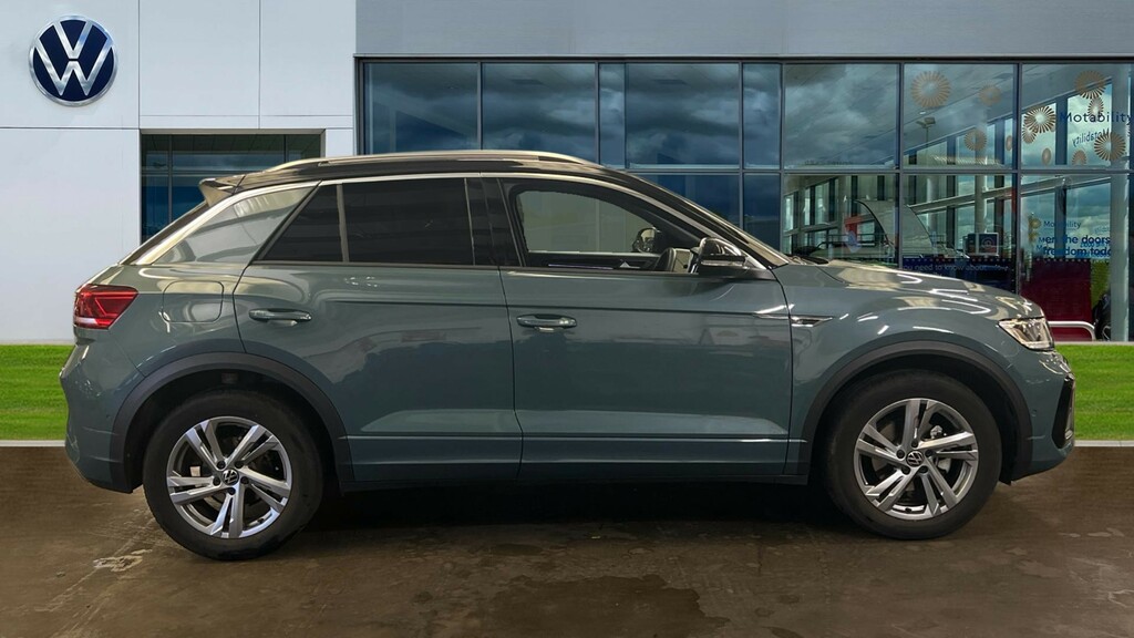 Volkswagen T-Roc T-roc 1.5 Tsi R-line Dsg DE25KCX Black #4