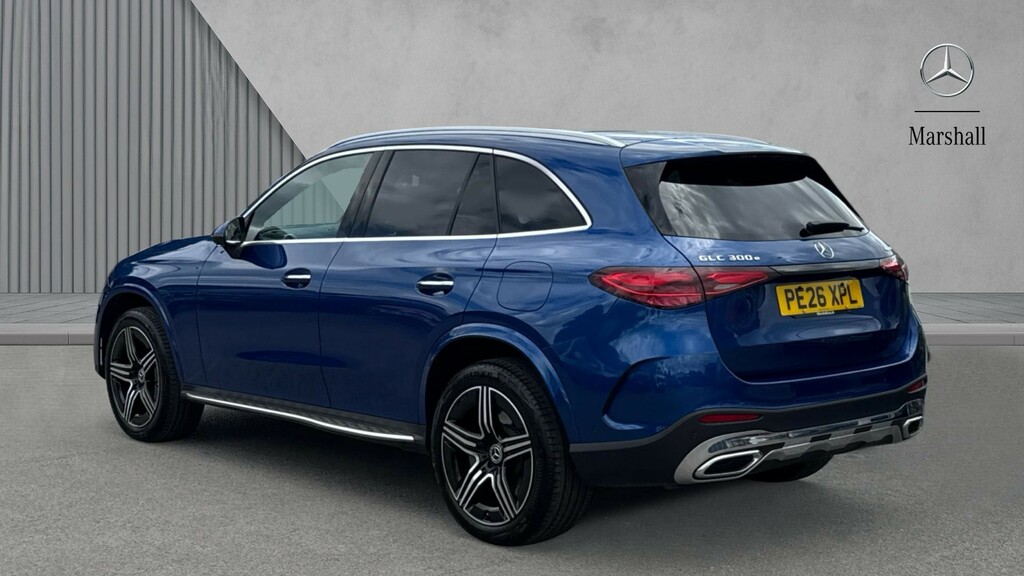 Mercedes-Benz GLC Class Glc 300E 4Matic Amg Line Premium Pan PE26XPL Blue #2