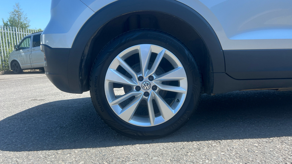 Volkswagen T-Cross T-cross 1.6 Tdi Se Silver #5