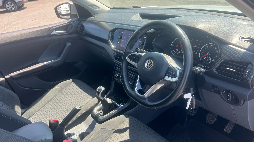Volkswagen T-Cross T-cross 1.6 Tdi Se Silver #6