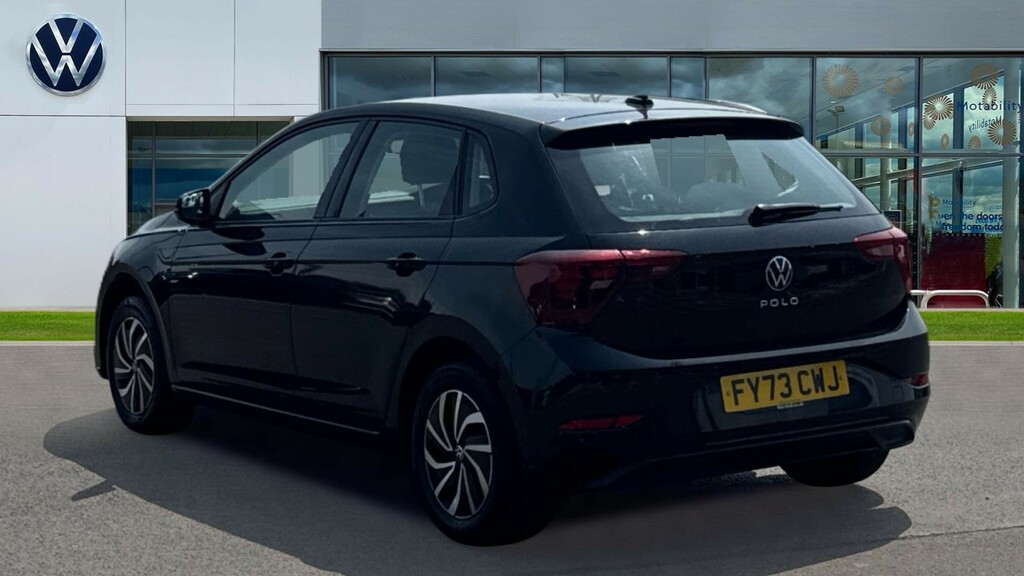 Volkswagen Polo Polo 1.0 Tsi Life Dsg FY73CWJ Black #3
