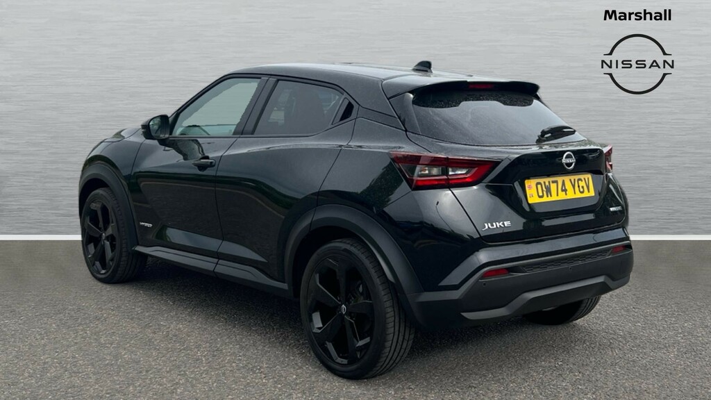 Nissan Juke Juke 1.6 Hybrid Tekna OW74YGV Black #2