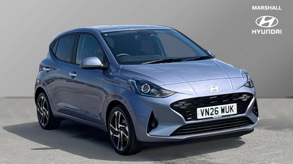 Hyundai I10 I10 Hat 1.2 Mpi 79Ps Premium Nav Au Blue