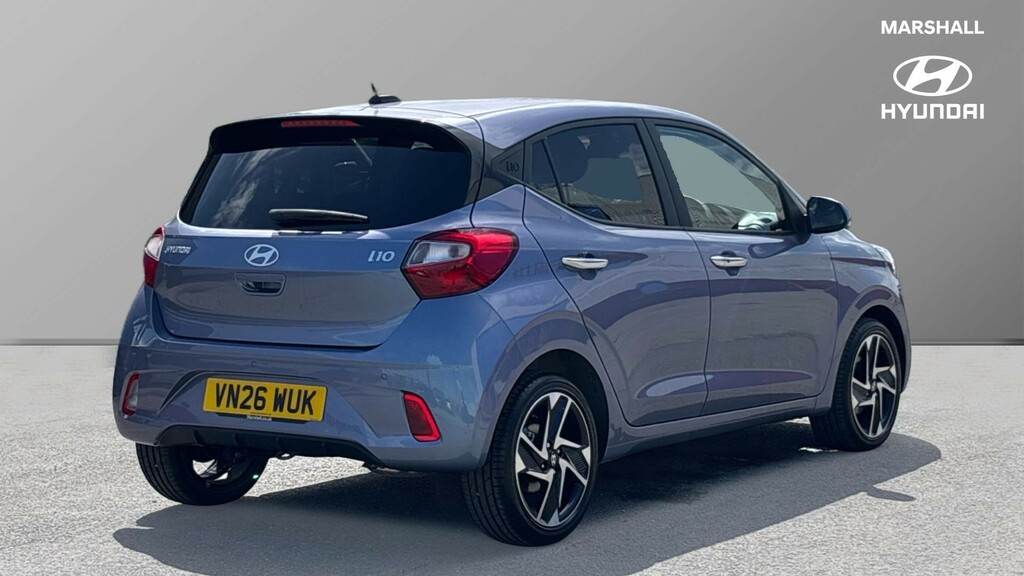 Hyundai I10 I10 Hat 1.2 Mpi 79Ps Premium Nav Au VN26WUK Blue #3