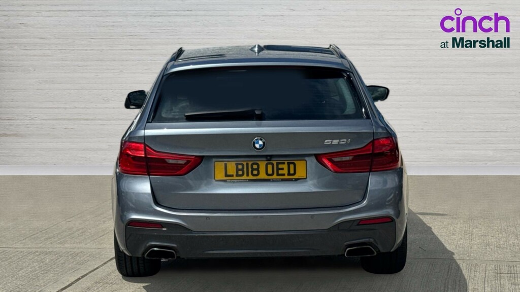 BMW 5 Series 5 Series 520I M Sport Blue #4