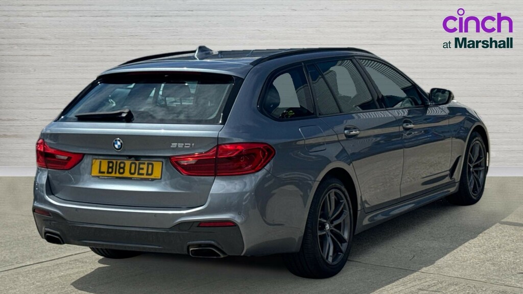 BMW 5 Series 5 Series 520I M Sport Blue #3