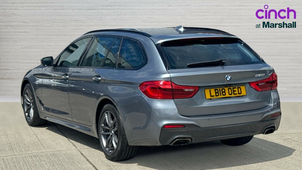 BMW 5 Series 5 Series 520I M Sport Blue #5