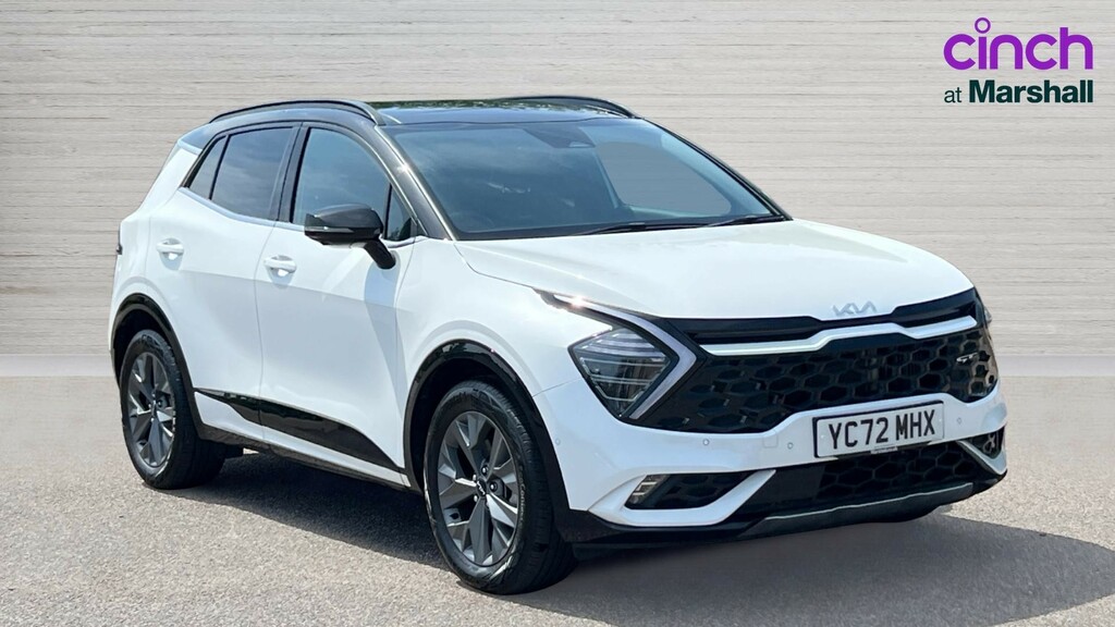 Kia Sportage Sportage 1.6T Gdi Hev Gt-line S White