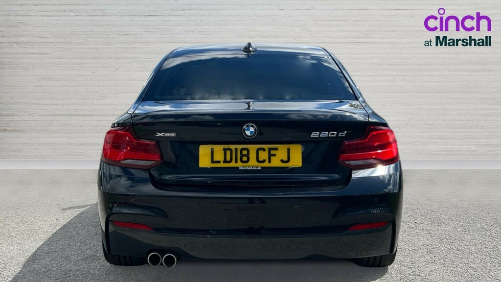BMW 2 Series 2 Series 220D Xdrive M Sport Nav Step LD18CFJ Black #4