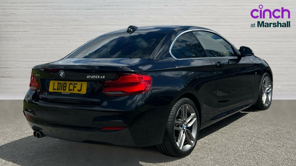 BMW 2 Series 2 Series 220D Xdrive M Sport Nav Step LD18CFJ Black #3