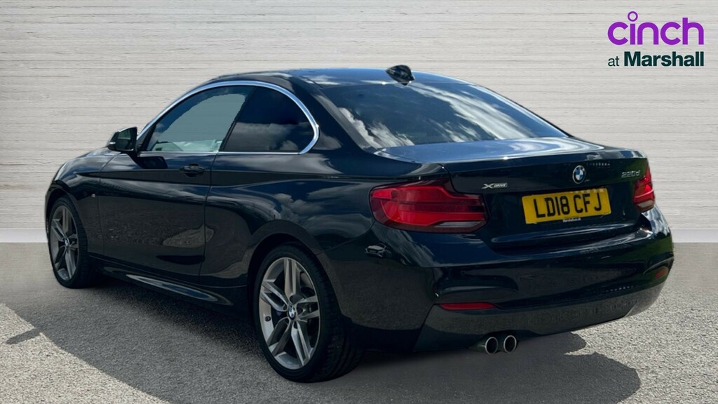 BMW 2 Series 2 Series 220D Xdrive M Sport Nav Step LD18CFJ Black #5