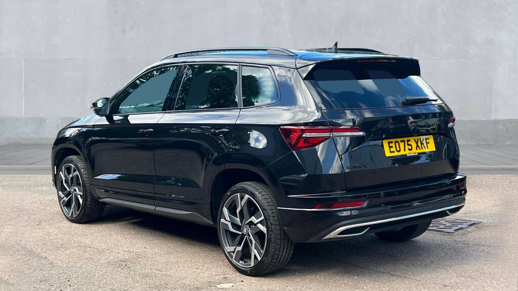 Skoda Karoq Karoq 1.5 Tsi Sportline Edition Dsg EO75XKF Black #3