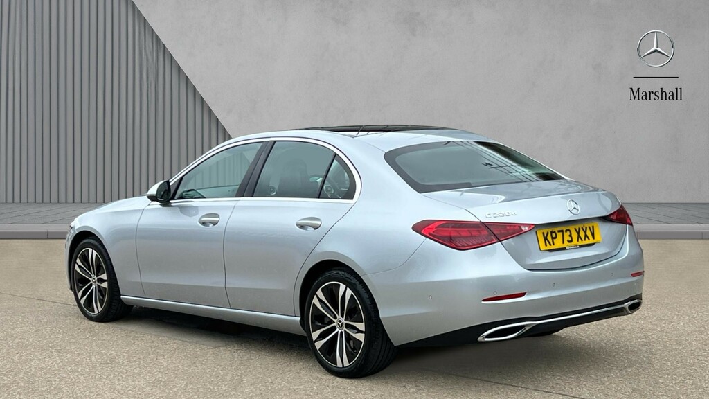 Mercedes-Benz C Class C Class C220d 197 Exclusive Luxury 9G-tronic KP73XXV Silver #2