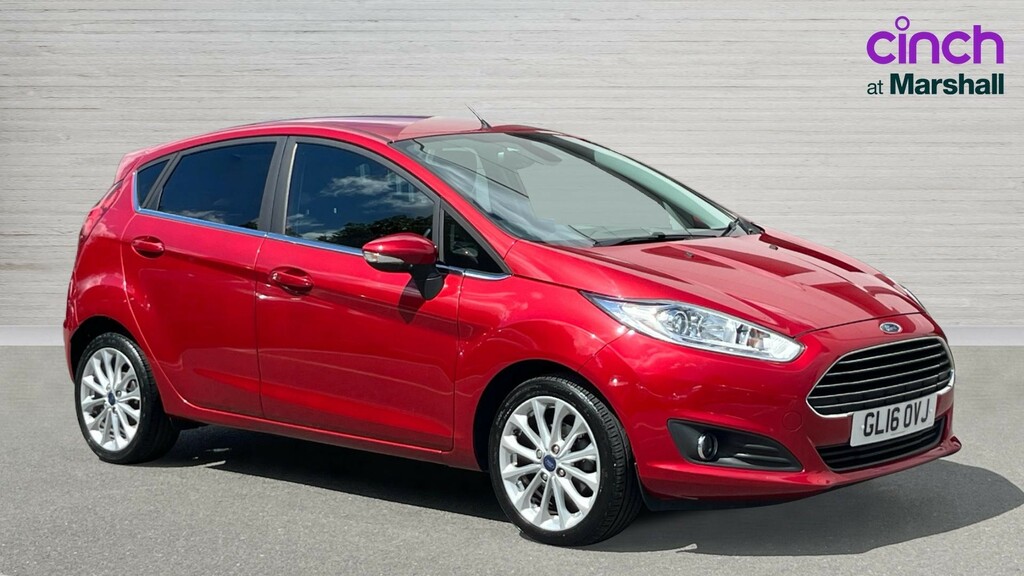 Ford Fiesta Fiesta 1.0 Ecoboost Titanium X Powershift Red