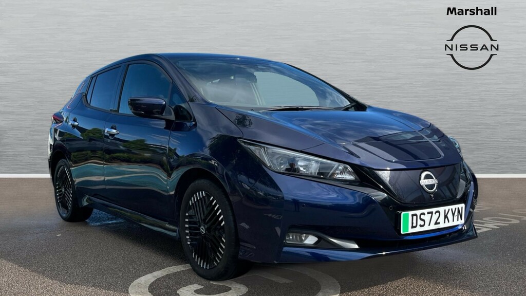 Nissan Leaf Leaf 110Kw N-connecta 39Kwh DS72KYN Blue