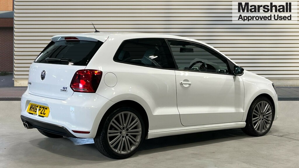 Volkswagen Polo Polo 1.4 Tsi Act Bluegt Dsg White #3