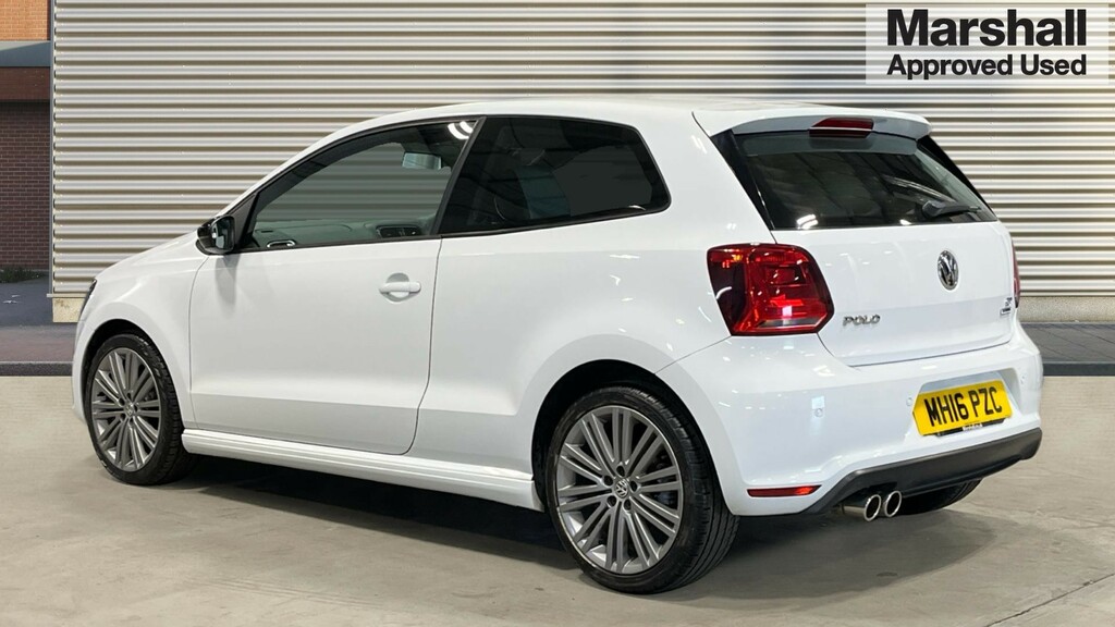 Volkswagen Polo Polo 1.4 Tsi Act Bluegt Dsg White #5