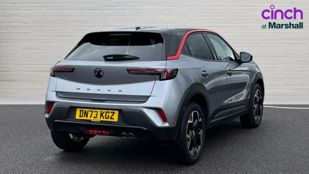 Vauxhall Mokka Mokka 1.2 Turbo 136 Gs DN73KGZ Grey #3