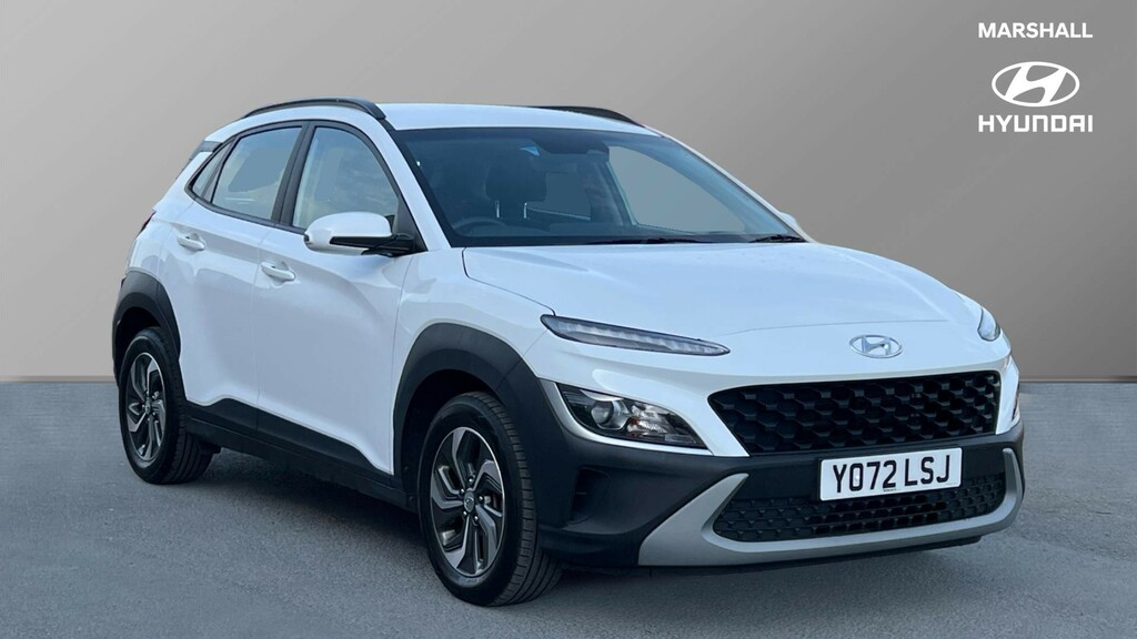 Hyundai Kona Kona 1.6 Gdi Hybrid Se Connect Dct White