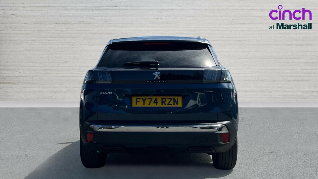 Peugeot 3008 3008 1.6 Hybrid 180 Allure E-eat8 FY74RZN Blue #4