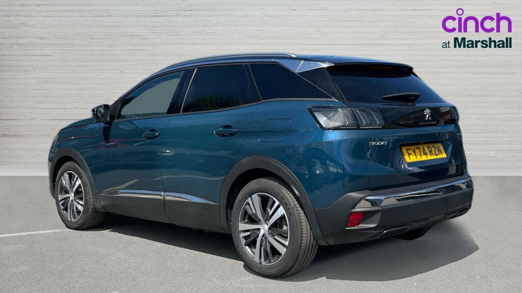 Peugeot 3008 3008 1.6 Hybrid 180 Allure E-eat8 FY74RZN Blue #5