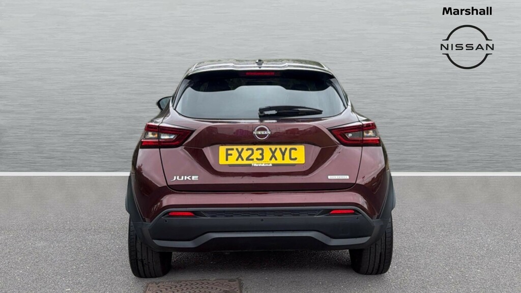 Nissan Juke Juke 1.6 Hybrid Tekna FX23XYC Red #6