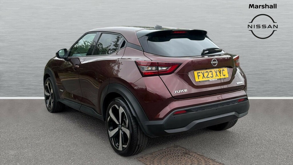 Nissan Juke Juke 1.6 Hybrid Tekna FX23XYC Red #2