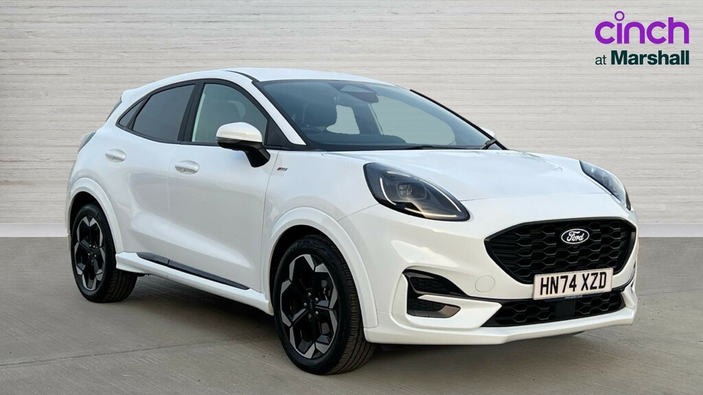 Ford Puma Puma 1.0 Ecoboost Hybrid Mhev St-line X Dct White