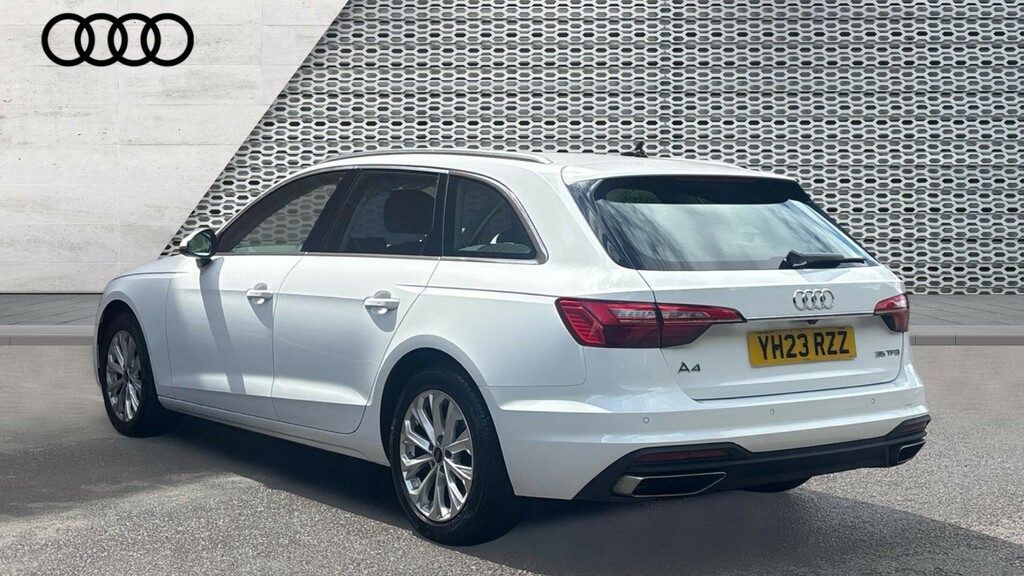 Audi A4 Avant A4 35 Tfsi Technik S Tronic YH23RZZ White #3