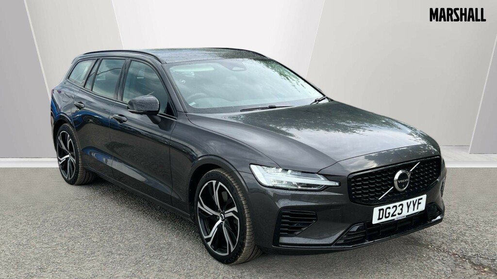 Volvo V60 V60 2.0 T6 350 Recharge Phev Plus Dark Awd A Grey