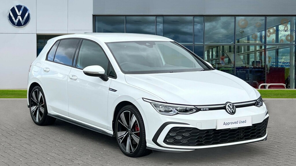 Volkswagen Golf Golf 2.0 Tdi 200 Gtd Dsg White
