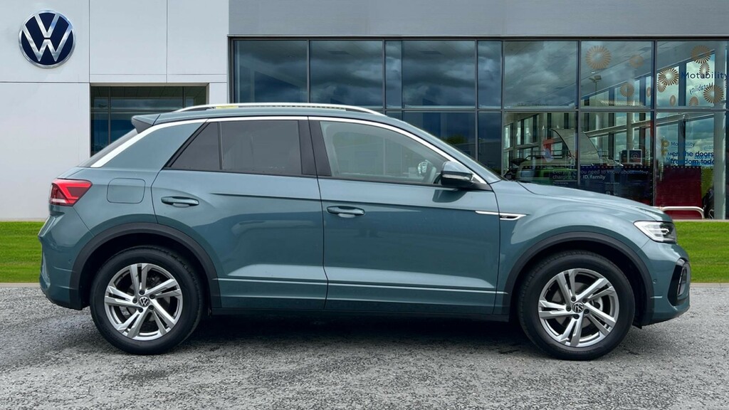 Volkswagen T-Roc T-roc 1.5 Tsi R-line GD25OCV Blue #4