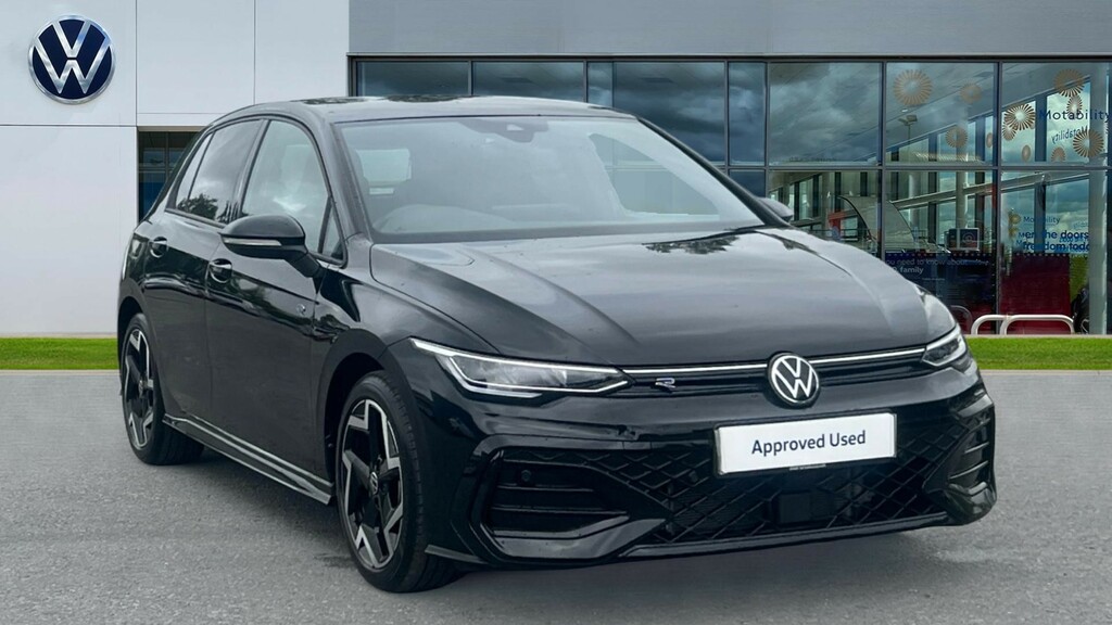 Volkswagen Golf Golf 1.5 Etsi 150 R-line Dsg GL25KRE Black