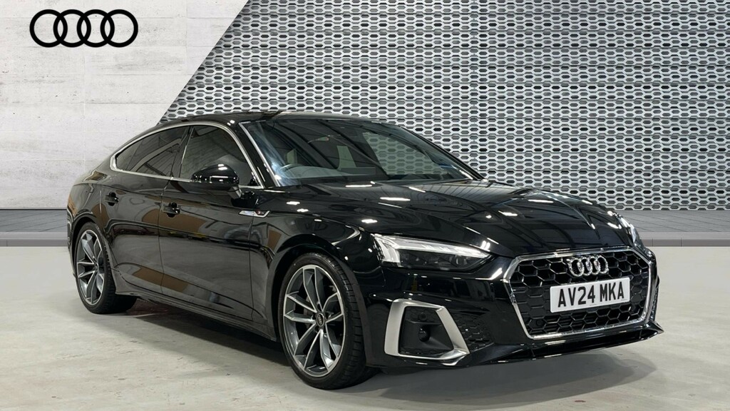 Audi A5 A5 40 Tfsi 204 S Line S Tronic Black