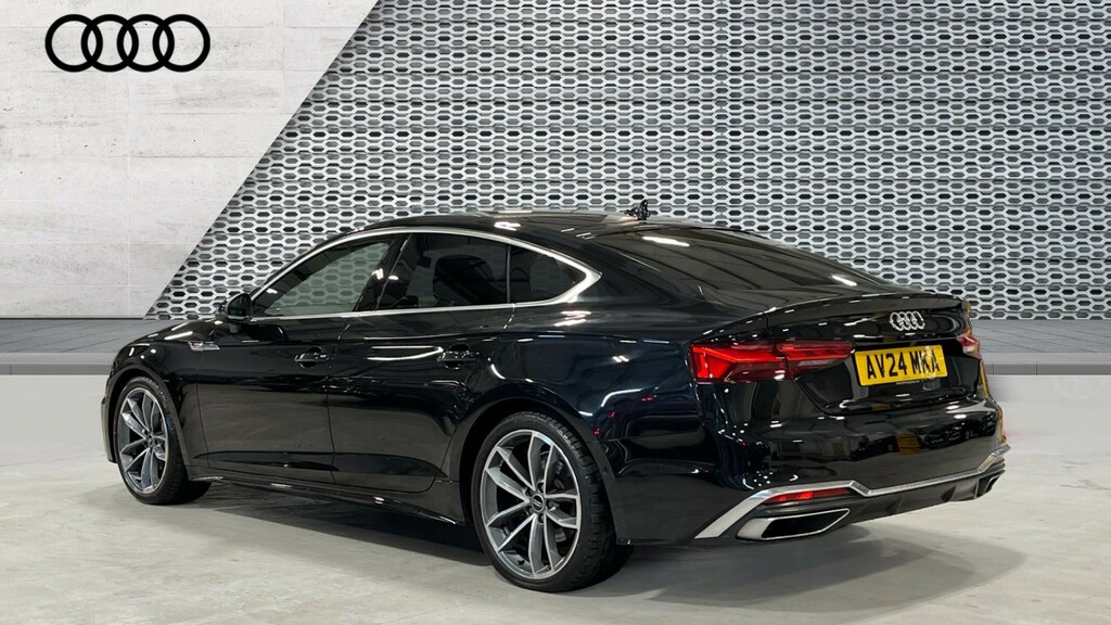 Audi A5 A5 40 Tfsi 204 S Line S Tronic AV24MKA Black #3
