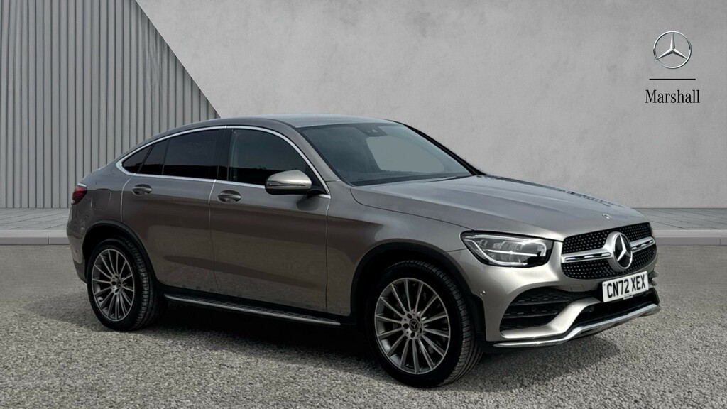 Mercedes-Benz GLC Class Glc Coupe Glc 300 4Matic Amg Line Premium 9G-t Silver