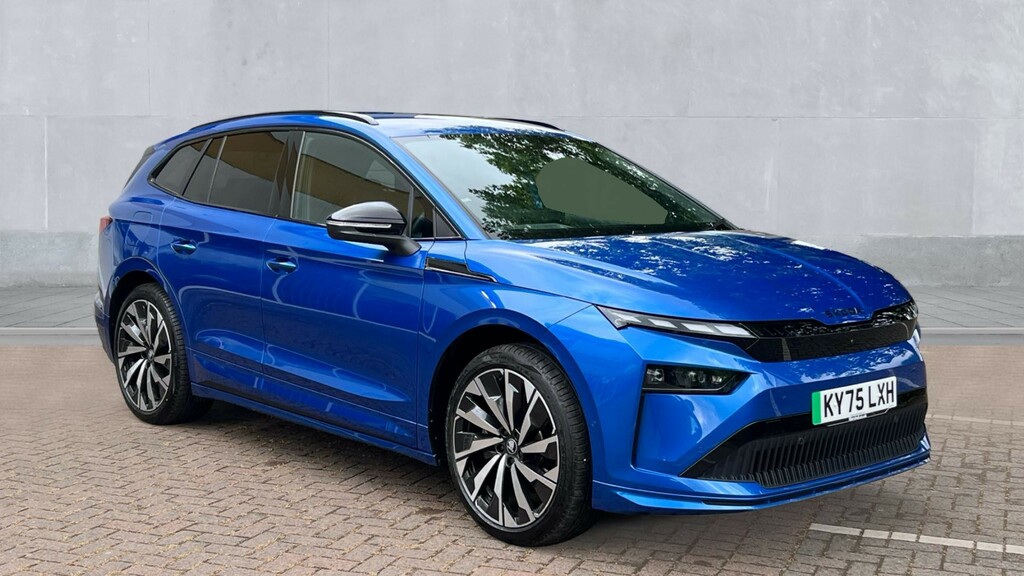 Skoda ENYAQ Enyaq 210Kw 85X Sportline 82Kwh 4X4 Blue