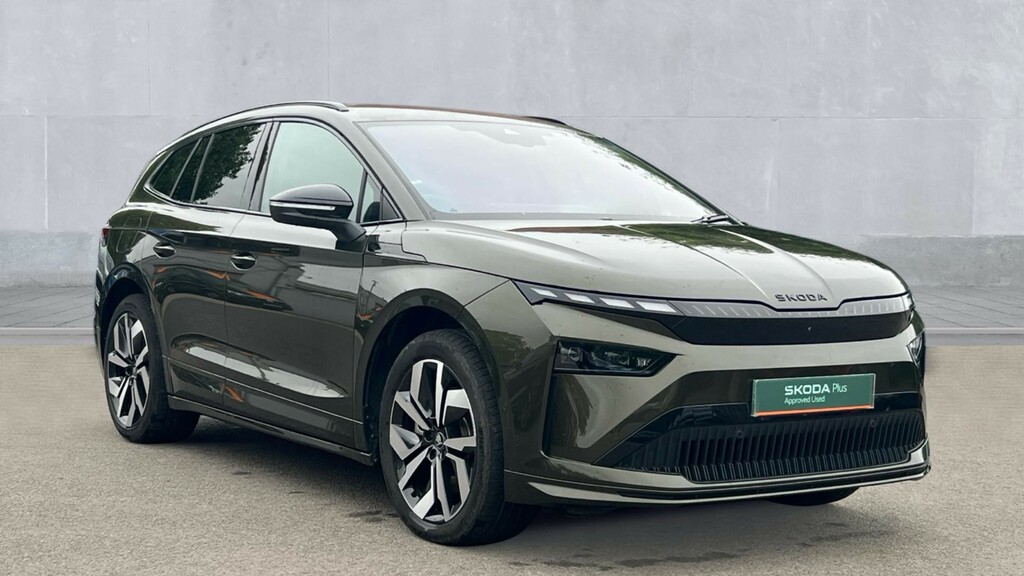 Skoda ENYAQ Enyaq 210Kw 85X Sportline 82Kwh 4X4 Green