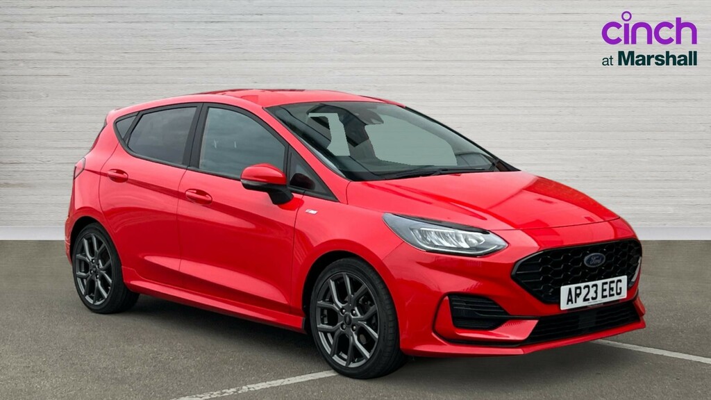 Ford Fiesta Fiesta 1.0 Ecoboost Hybrid Mhev 125 St-line Red
