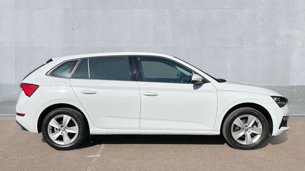Skoda Scala Scala 1.0 Tsi 110 Se Dsg KT23SXP White #4