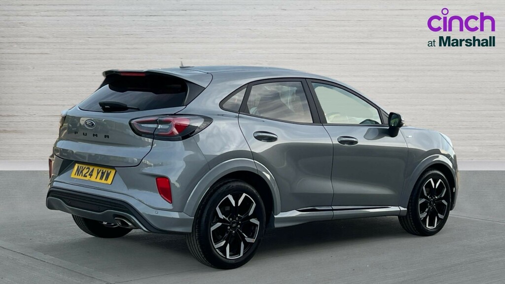 Ford Puma Puma 1.0 Ecoboost Hybrid Mhev 155 St-line X NK24YWW Silver #3