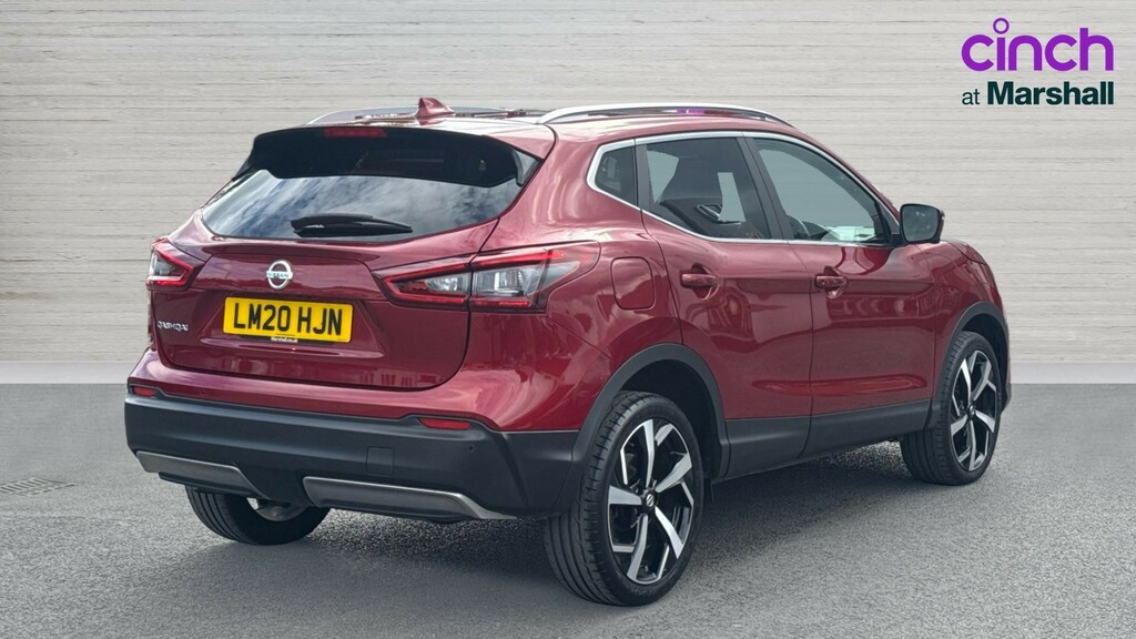 Nissan Qashqai Qashqai 1.3 Dig-t 160 Tekna Dct LM20HJN Red #3