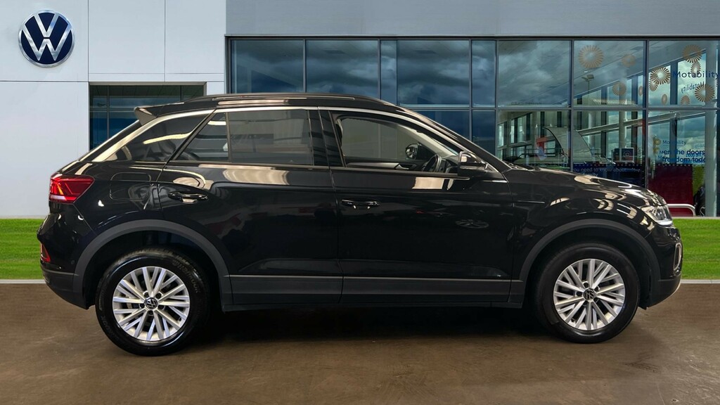 Volkswagen T-Roc T-roc 1.5 Tsi Life GU72YHD Black #4