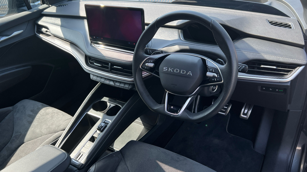 Skoda ENYAQ Enyaq 210Kw 85X Sportline 82Kwh 4X4 KY75MJJ Grey #6