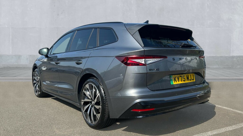 Skoda ENYAQ Enyaq 210Kw 85X Sportline 82Kwh 4X4 KY75MJJ Grey #3