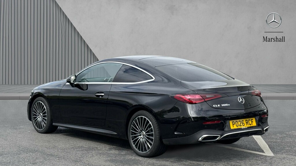 Mercedes-Benz CLE Class Cle 300E Amg Line Premium Coupe Black #2