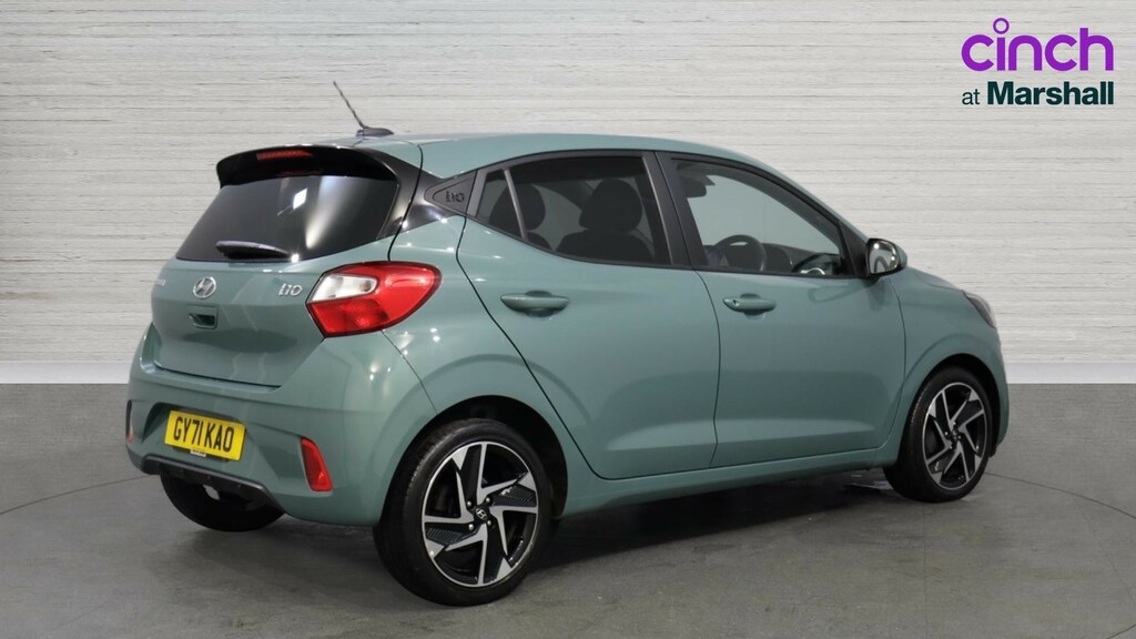 Hyundai I10 I10 1.0 Mpi Premium Tech Pack GY71KAO Green #3